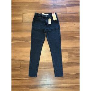 Levi's Women's 721 High Rise Skinny Jeans 5 Pocket 28x28 Black NWT $69 MSRP